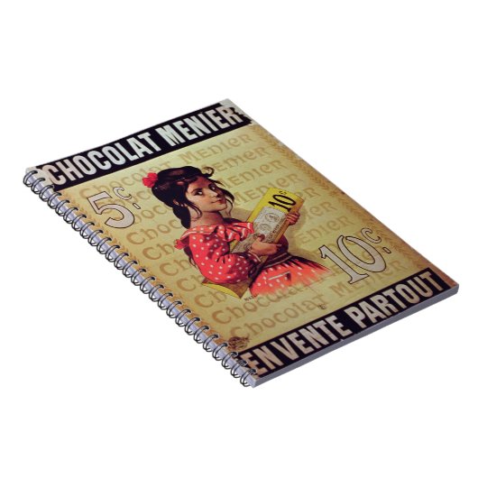 Carnet "Menier Chocolat", en vente partout (lithium de (Côté Droit)