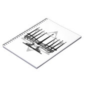 Carnet Menorah et étoile (Côté gauche)