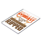 Carnet Mens Gymnastique Garçon Gymnaste Mains arrachées (Côté gauche)