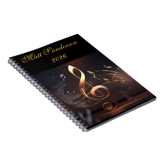 Carnet Men's Personal Spiral Photo Notebook (Côté Droit)