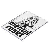 Carnet Mental Reset – Silent Reflection Edition (Côté gauche)
