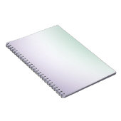 Carnet Menthe Blanche Violette (Côté Droit)