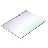 Carnet Menthe Blanche Violette (Côté gauche)