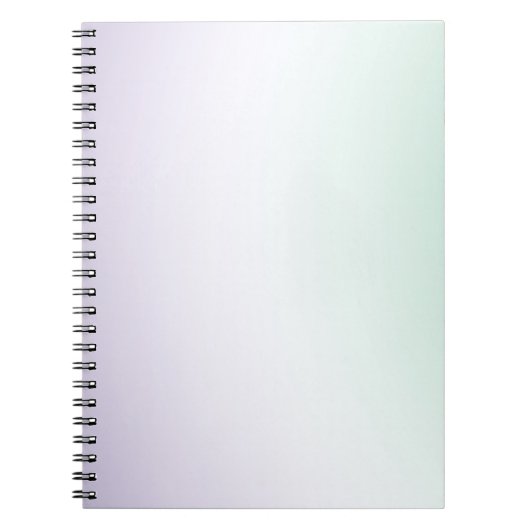 Carnet Menthe Blanche Violette (Devant)