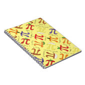 Carnet Menu Symbole Pi Prof de Maths Mignon (Côté Droit)