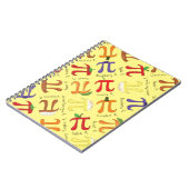 Carnet Menu Symbole Pi Prof de Maths Mignon (Côté gauche)
