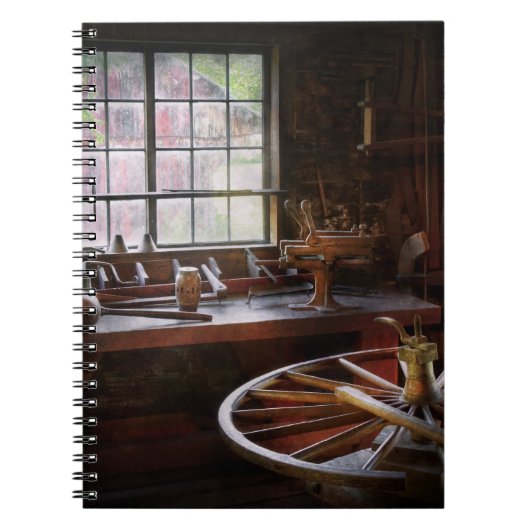 Carnet Menuisier - L'atelier de charron (Devant)