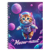Carnet Meow-naut (Devant)