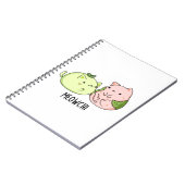 Carnet Meowchi Mochi Blague Drôle  (Côté gauche)
