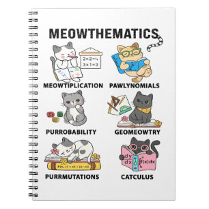 Carnet Meowthematics Blagues de Maths Drôles pour les Amo