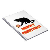 Carnet Meowy Christmas Funny Chat (Côté Droit)