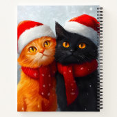 Carnet Meowy Christmas Winter Love (Dos)