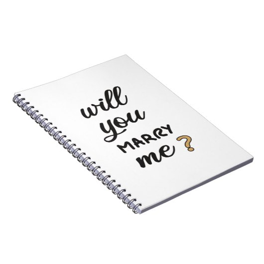 Carnet M'épouseras-tu ? (Côté Droit)