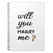 Carnet M'épouseras-tu ? (Devant)