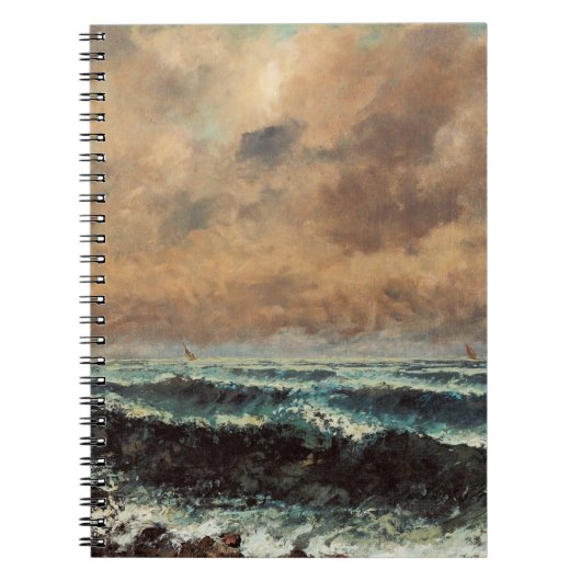 Carnet Mer d'automne - Gustave Courbet (Devant)