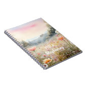 Carnet Mer de printemps coloré (Côté Droit)