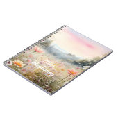 Carnet Mer de printemps coloré (Côté gauche)
