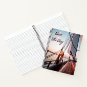 Carnet Mer Le Jour La Voile Bateau Océan (Intérieur)