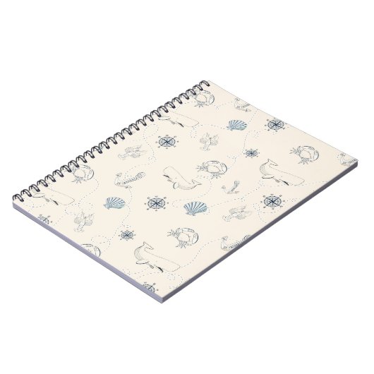 Carnet Mer marine (Côté gauche)