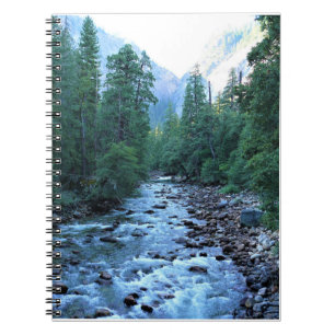 Carnet Merced river by Happy Isles, Yosemite, CA