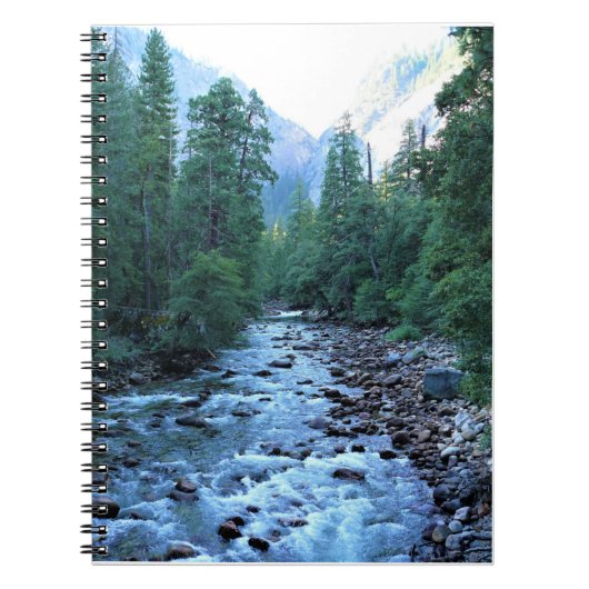 Carnet Merced river by Happy Isles, Yosemite, CA (Devant)