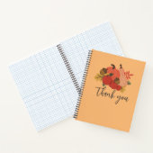 Carnet merci citrouille (Intérieur)