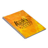 Carnet Merci D'Avoir Donné À Planne La Typographie Noire  (Côté Droit)