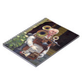 Carnet Merci Focks - homme de musique (Côté gauche)