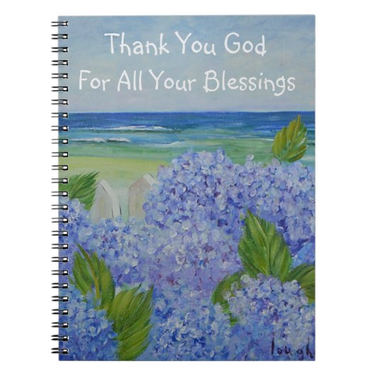 Carnet Merci God Seashore (Devant)