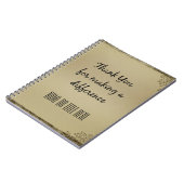 Carnet Merci pour faire une différence (Côté gauche)