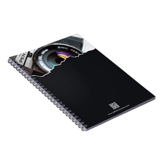 Carnet Merci promotionnel ! Photographe cadeau noir (Côté Droit)