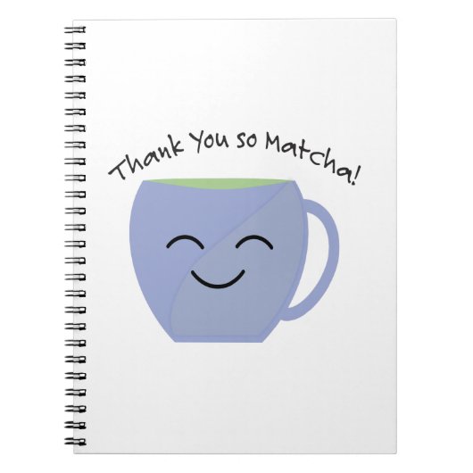 Carnet Merci So Matcha (Devant)