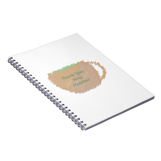 Carnet Merci Very Matcha (Côté Droit)