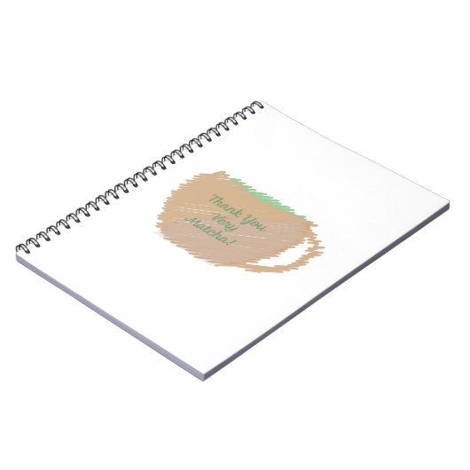 Carnet Merci Very Matcha (Côté gauche)