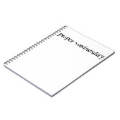 Carnet Mercredi approprié (Côté gauche)