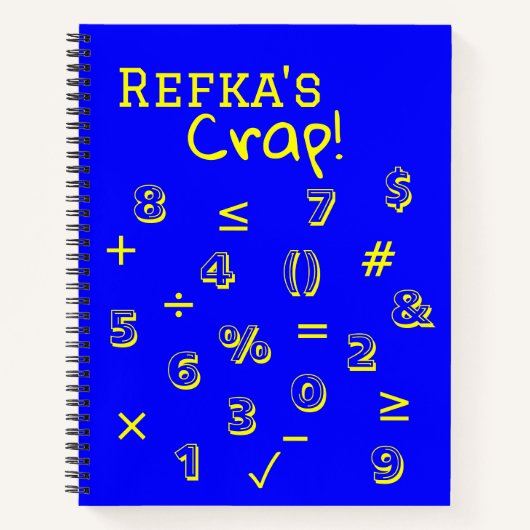 Carnet Merde ! (Devant)