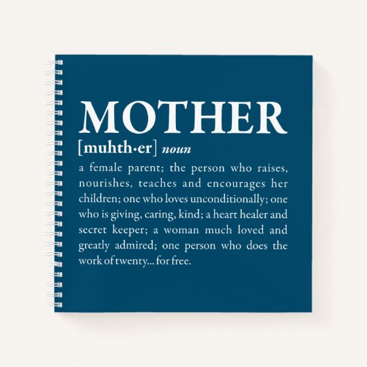 Carnet Mère (Devant)