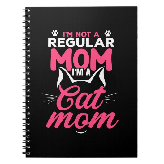 Carnet Mère Art Je Suis Chat Maman (Devant)