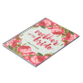 Carnet Mère blanche et verte de dentelle du mariage de (Côté gauche)
