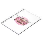 Carnet Mère cadeau Je t'aime Maman (Côté gauche)