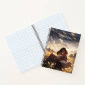 Carnet Mère d'Anime dans la prairie matinale (Intérieur)