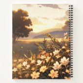 Carnet Mère d'Anime dans la prairie matinale (Dos)