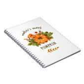 Carnet Mère douce citrouille (Côté Droit)