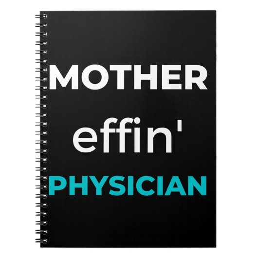Carnet Mère Effin' Médecin (Devant)