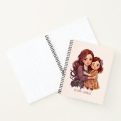 Carnet Mère et fille parkly personnalisée (Intérieur)