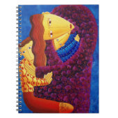 Carnet Mère et Fils Peinture familiale Art moderne (Devant)