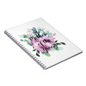 Carnet MÈRE Florale violette de la Mariage de GROOM (Côté Droit)