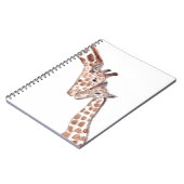 Carnet Mère girafe avec bébé (Côté gauche)