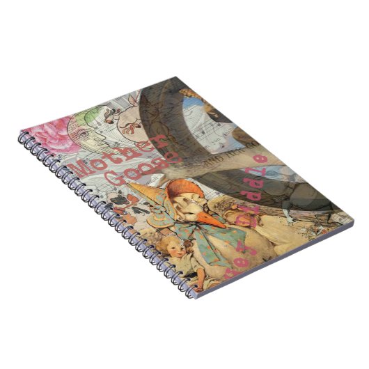 Carnet Mère Goose Nursery Rhyme Fairy Tale (Côté Droit)