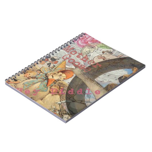 Carnet Mère Goose Nursery Rhyme Fairy Tale (Côté gauche)